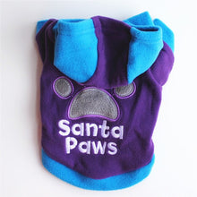 Load image into Gallery viewer, Cute Paw Letter Dog Clothes Pet Hoodies Winter Clothing