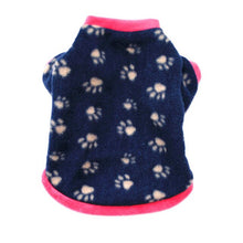 Load image into Gallery viewer, Paw Printed Fleece Dog Clothes Graffiti Style
