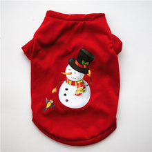 Load image into Gallery viewer, Fashion Christmas Snowman Dog Clothes