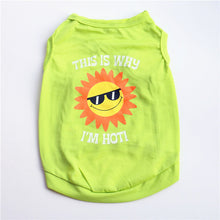 Load image into Gallery viewer, Cartoon Dog Clothing Summer Sun Shirt Fleece Pet Clothes Vest