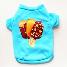 Load image into Gallery viewer, Cotton Dog Clothes Ice-cream Patterns Clothing For Dog